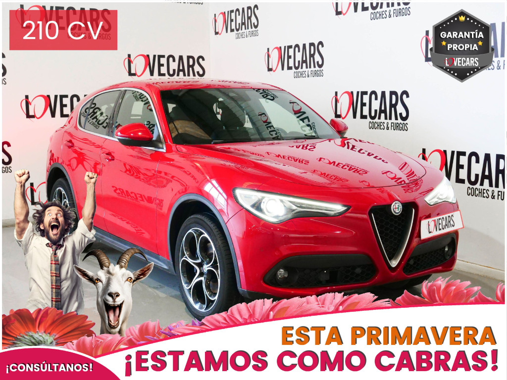 ALFA ROMEO STELVIO 2.2 D AUTOM. Q4 EXECUTIVE 210 de segunda mano