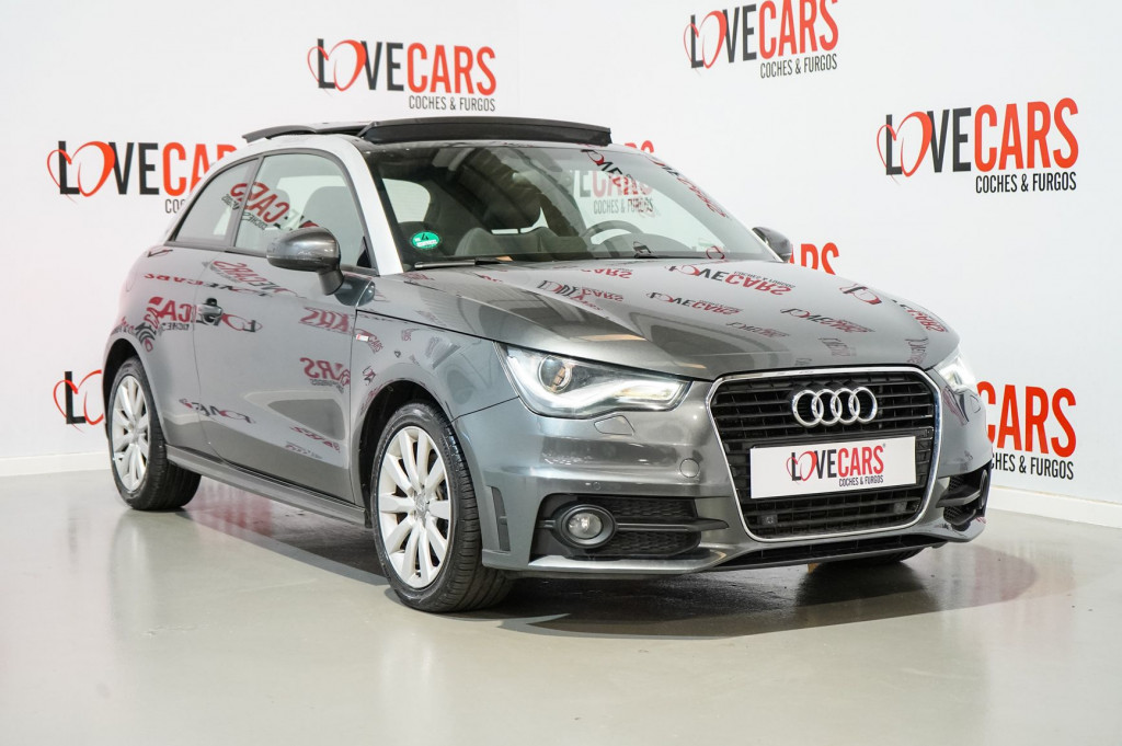AUDI A1 1.6 TDI AMBITION TECHO 105 de segunda mano