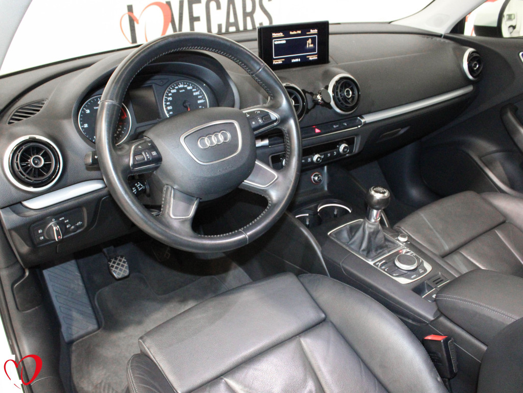AUDI A3 1.6 TDI ADRENALIN SLINE TECHO 110 de segunda mano