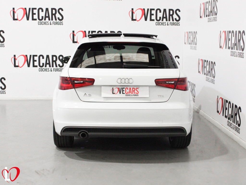 AUDI A3 1.6 TDI ADRENALIN SLINE TECHO 110 de segunda mano