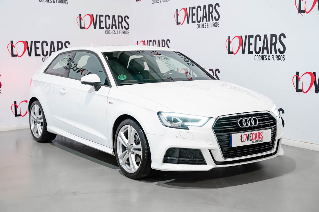 AUDI A3 2.0 TDI S LINE 6 VEL 150 de segunda mano