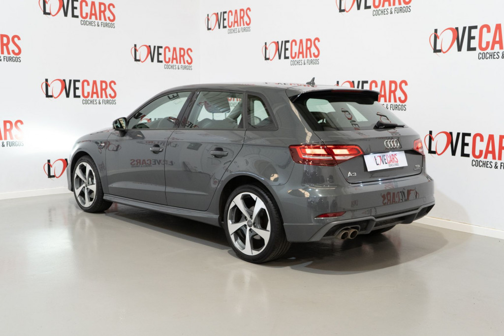 AUDI A3 SPORTBACK 2.0 TDI S-TRONIC S-LINE QUATTRO 184 de segunda mano