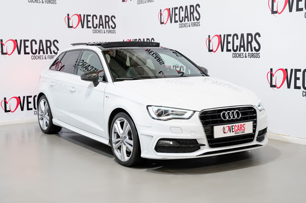 AUDI A3 SPORTBACK 2.0 TDI S-TRONIC S-LINE TECHO 150 de segunda mano