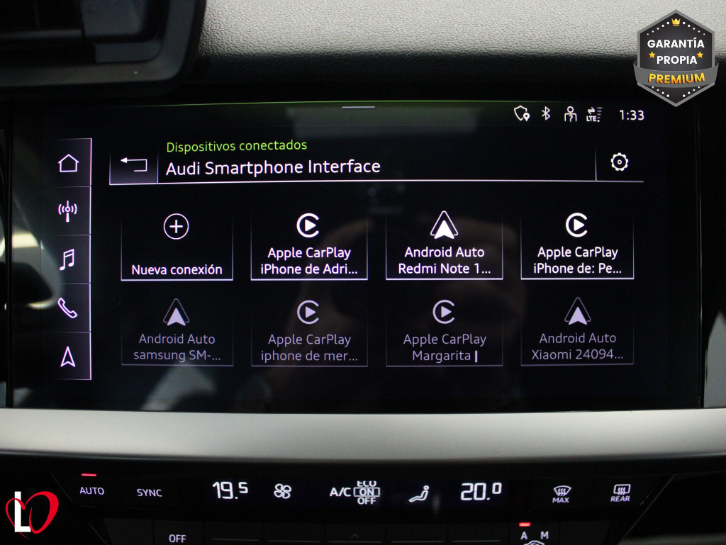AUDI A3 SPORTBACK 30 TDI ADVANCED 115 de segunda mano
