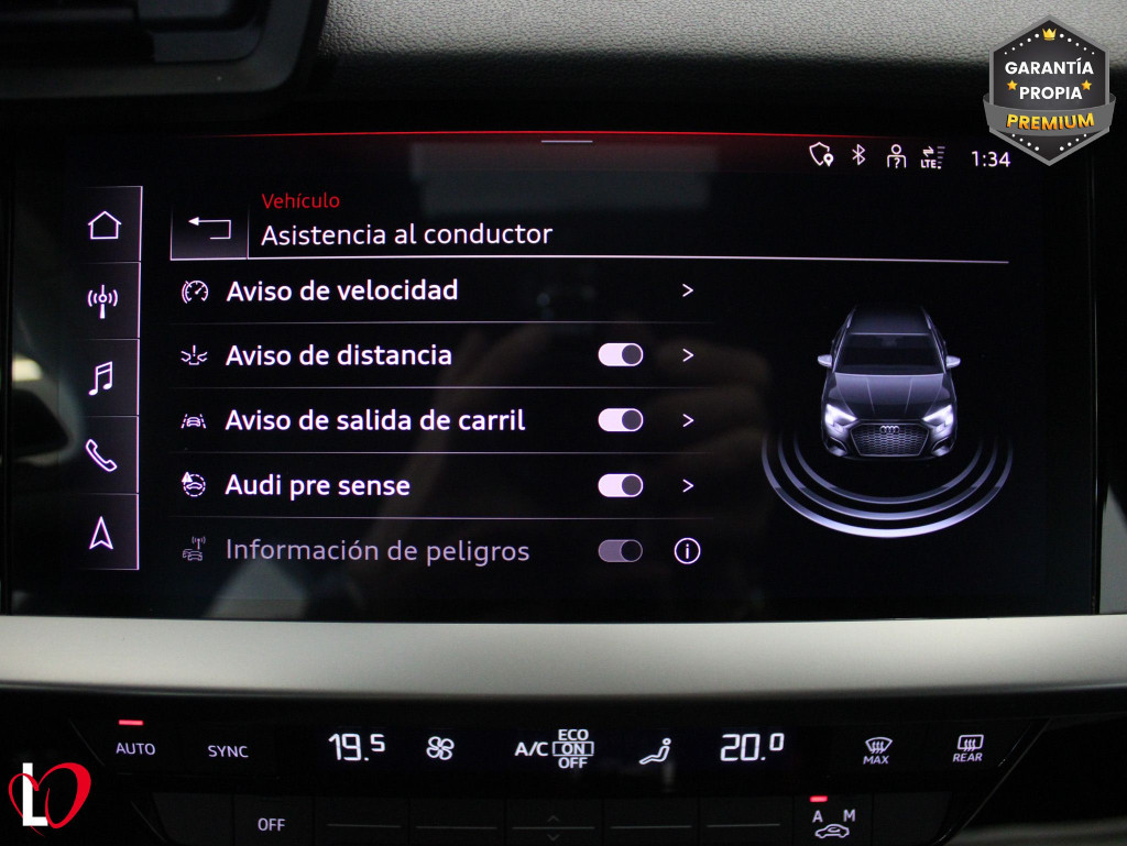 AUDI A3 SPORTBACK 30 TDI ADVANCED 115 de segunda mano