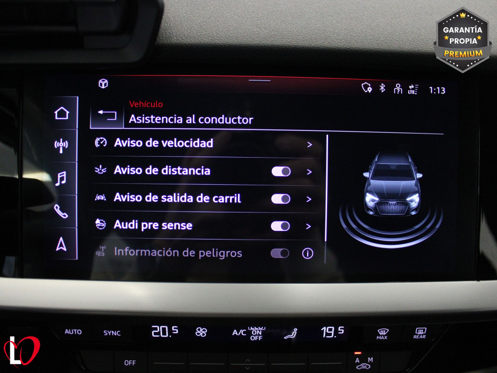 AUDI A3 SPORTBACK 30 TDI ADVANCED 116 de segunda mano