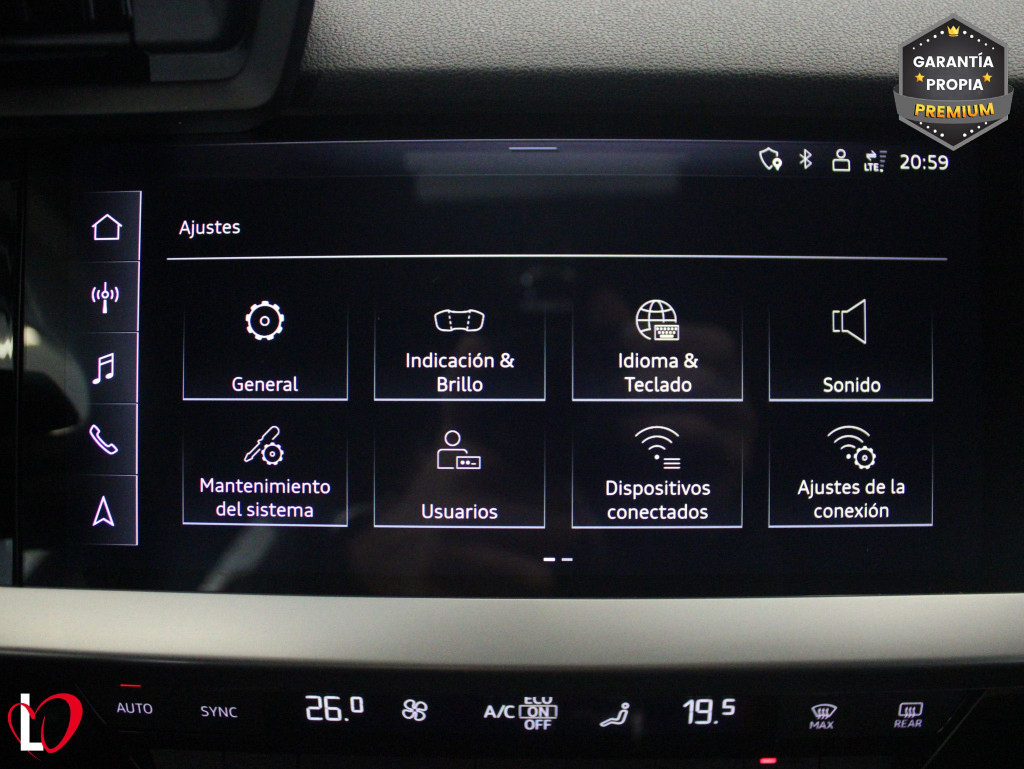 AUDI A3 SPORTBACK 30 TDI ADVANCED 6 VEL 116 de segunda mano