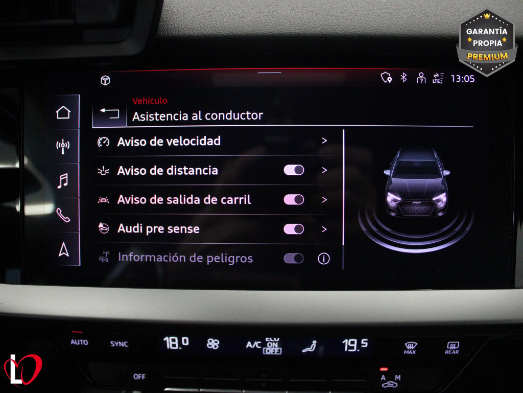 AUDI A3 SPORTBACK 30 TDI ADVANCED 6 VEL 116 de segunda mano