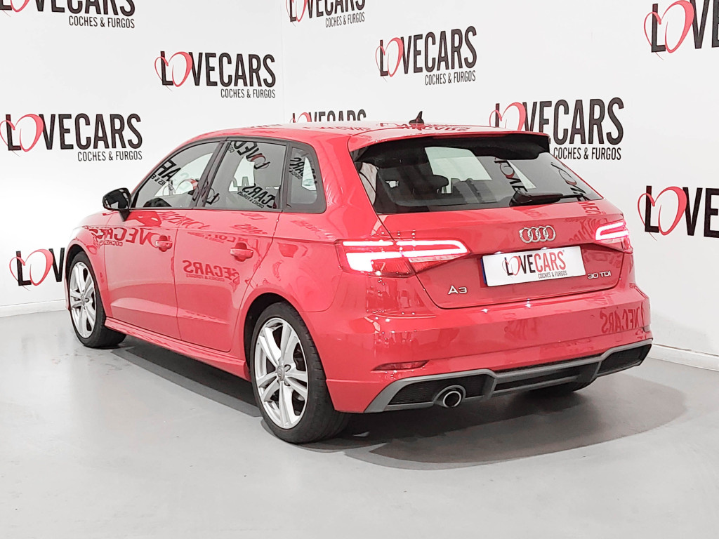 AUDI A3 SPORTBACK 30 TDI S LINE EDITION 116 de segunda mano