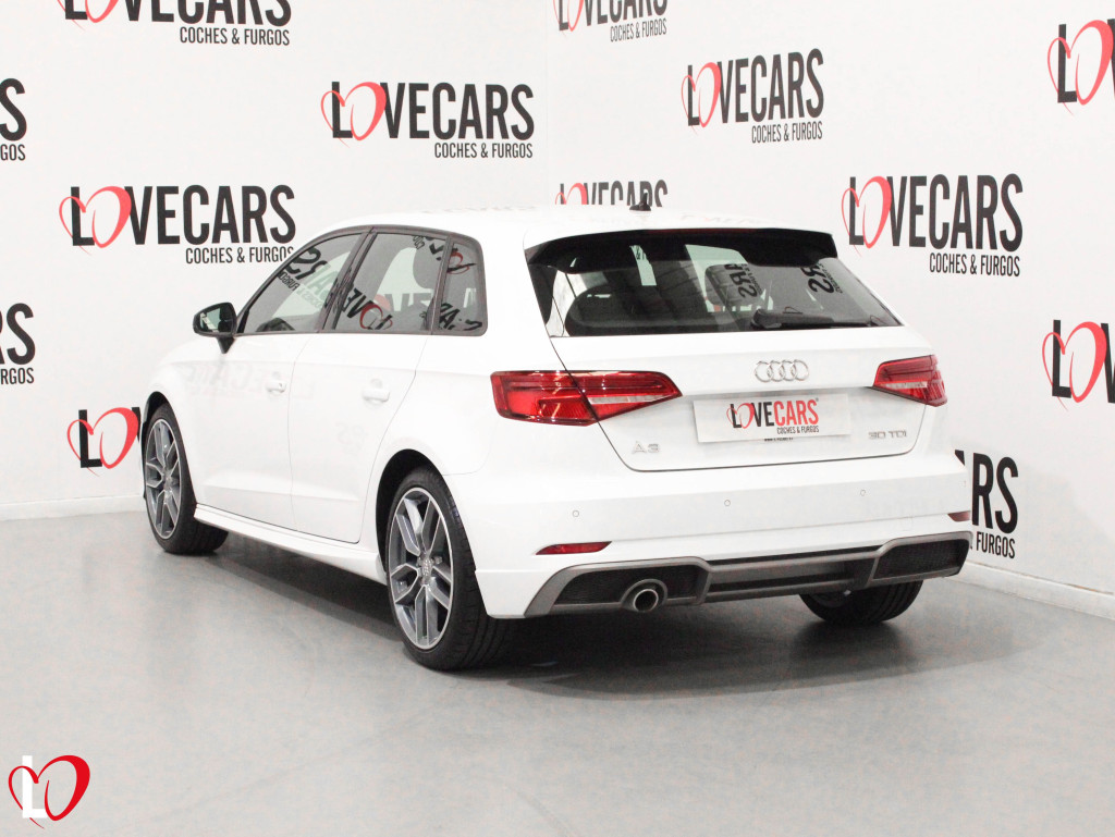 AUDI A3 SPORTBACK 30 TDI S LINE EDITION 116 de segunda mano