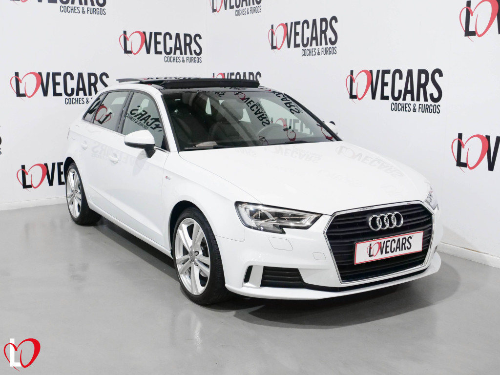 AUDI A3 SPORTBACK 30 TFSI S LINE TECHO 115 de segunda mano