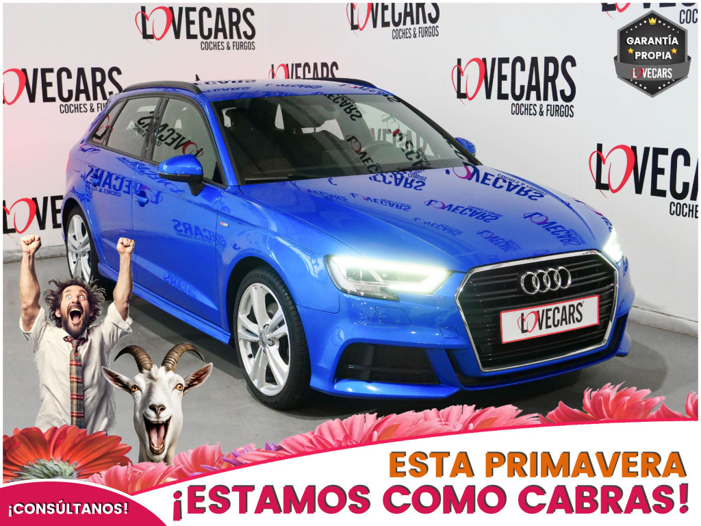 AUDI A3 SPORTBACK 35 TDI S TRONIC S LINE 150 de segunda mano