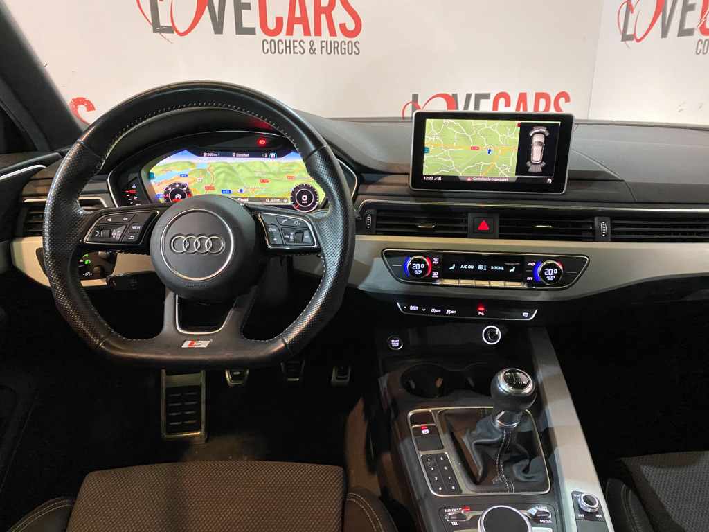 AUDI A4 AVANT 2.0 TDI S-LINE TECHO VIRTUAL COCKPIT 150CV de segunda mano