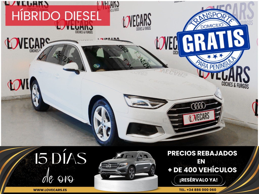 AUDI A4 AVANT 35 TDI S TRONIC ADVANCED 163 de segunda mano