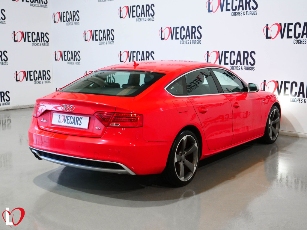 AUDI A5 2.0 TDI SPORTABCK S LINE 150CV de segunda mano