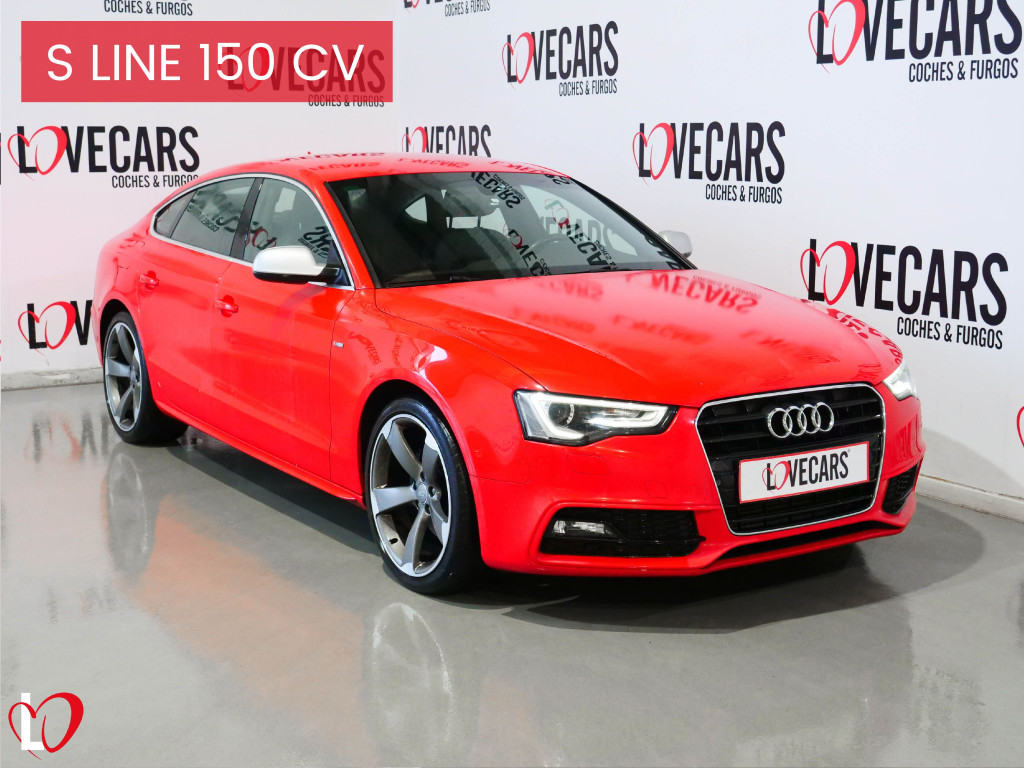 AUDI A5 2.0 TDI SPORTABCK S LINE 150CV de segunda mano