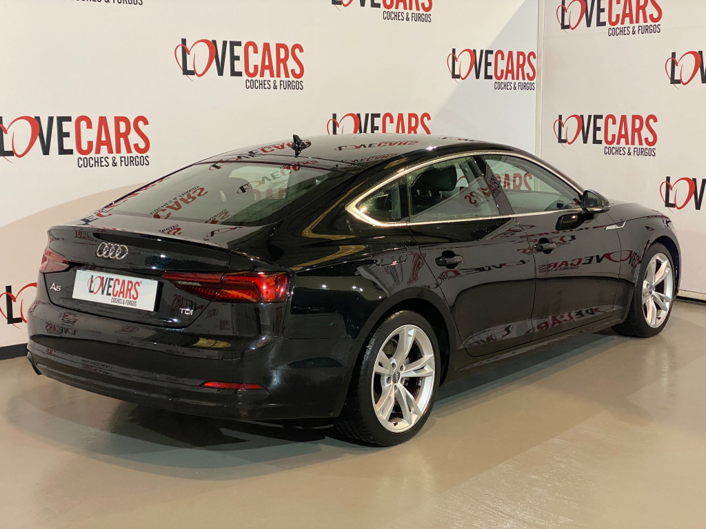 AUDI A5 SPORTBACK 2.0 TDI S TRONIC 7 LLANTA 18" 150CV de segunda mano