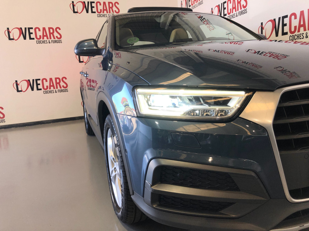 AUDI Q3 2.0 TDI DESING EDITION LLANTA 18" 150 de segunda mano