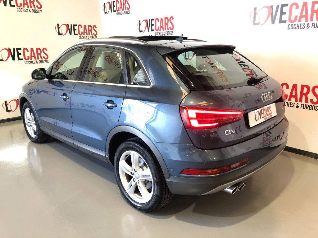 AUDI Q3 2.0 TDI DESING EDITION LLANTA 18" 150 de segunda mano