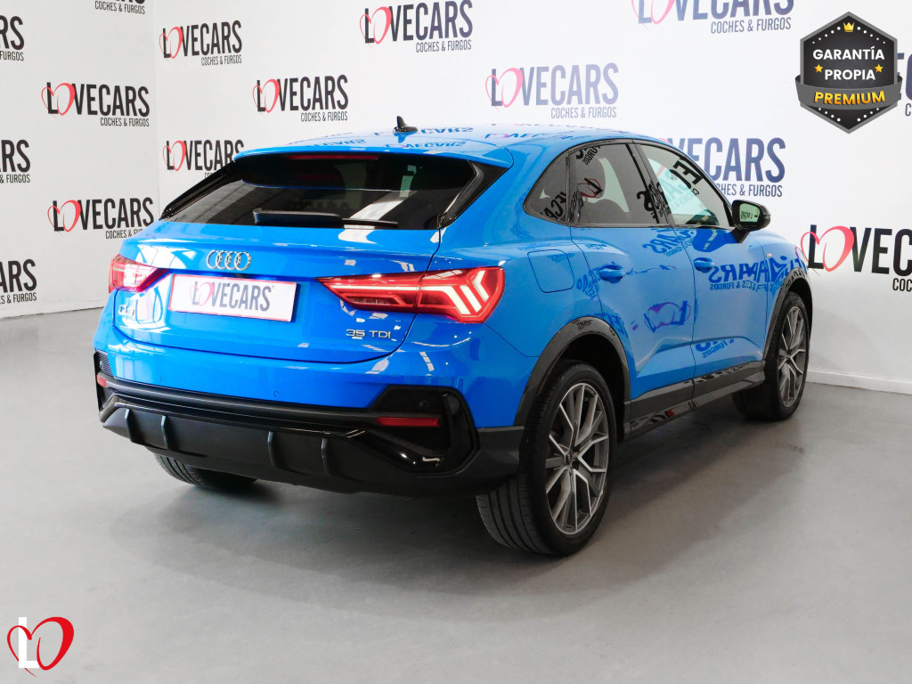 AUDI Q3 SPORTBACK 35 TDI S TRONIC BLACK LINE 150 de segunda mano