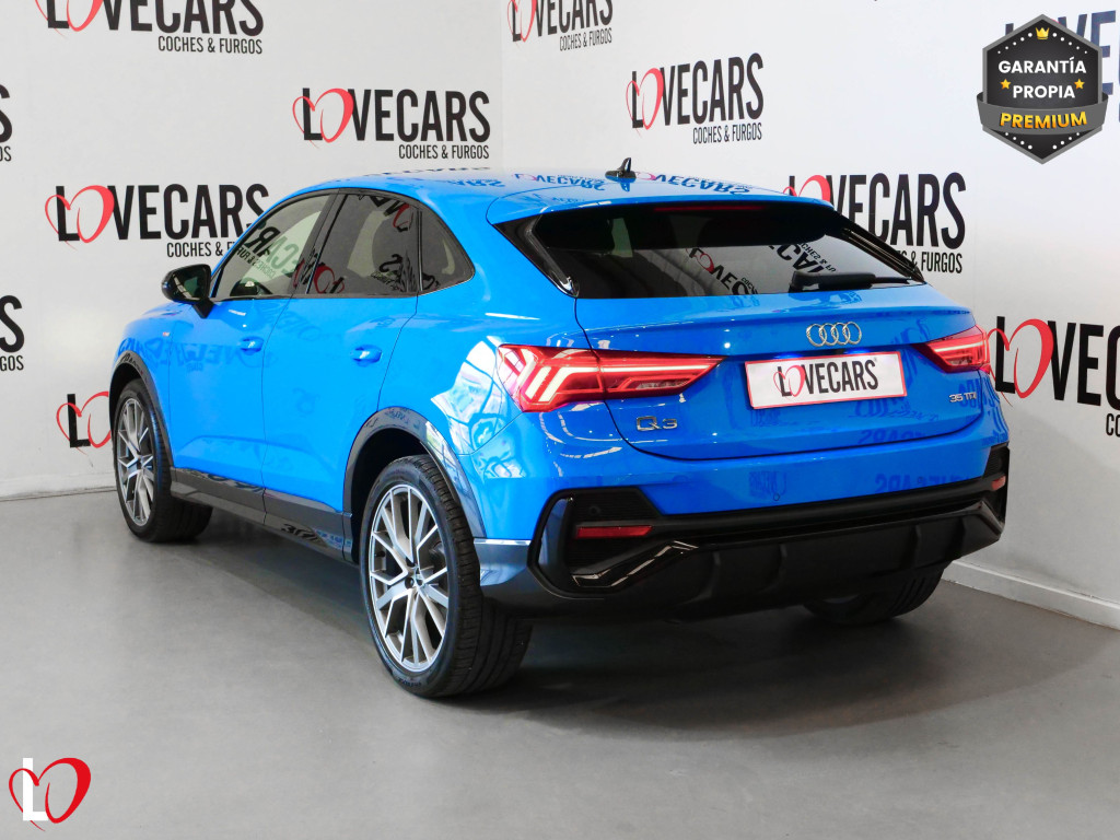 AUDI Q3 SPORTBACK 35 TDI S TRONIC BLACK LINE 150 de segunda mano