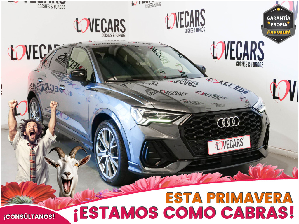 AUDI Q3 SPORTBACK 35 TDI S TRONIC BLACK LINE 150 de segunda mano