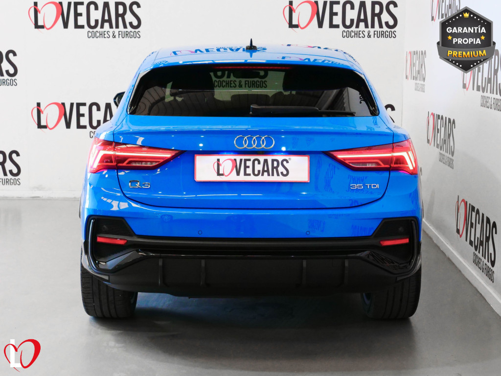 AUDI Q3 SPORTBACK 35 TDI S TRONIC BLACK LINE 150 de segunda mano