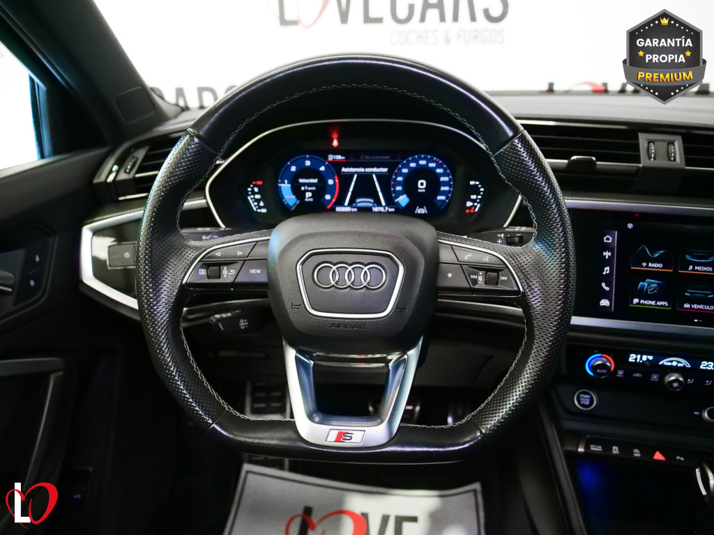 AUDI Q3 SPORTBACK 35 TDI S TRONIC BLACK LINE 150 de segunda mano