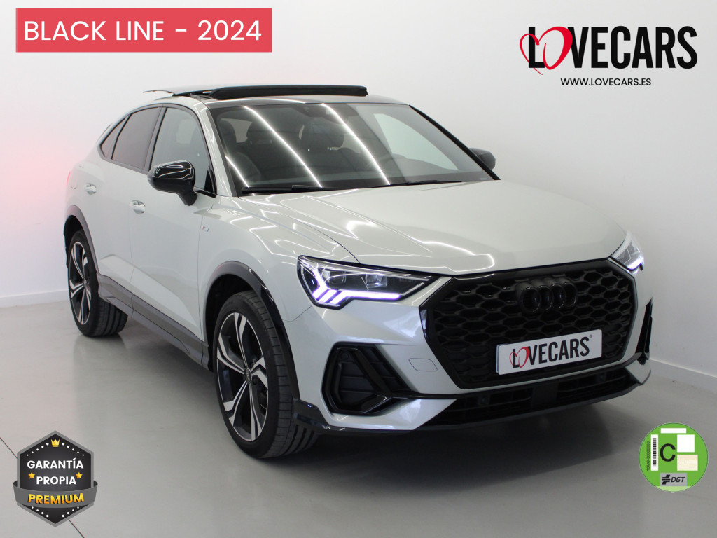 AUDI Q3 SPORTBACK 35 TDI S TRONIC BLACK LINE 150 TECHO de segunda mano