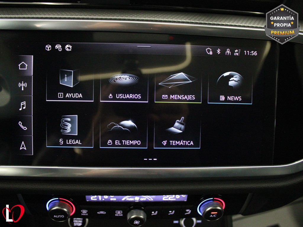 AUDI Q3 SPORTBACK 35 TDI S TRONIC BLACK LINE 150 TECHO de segunda mano