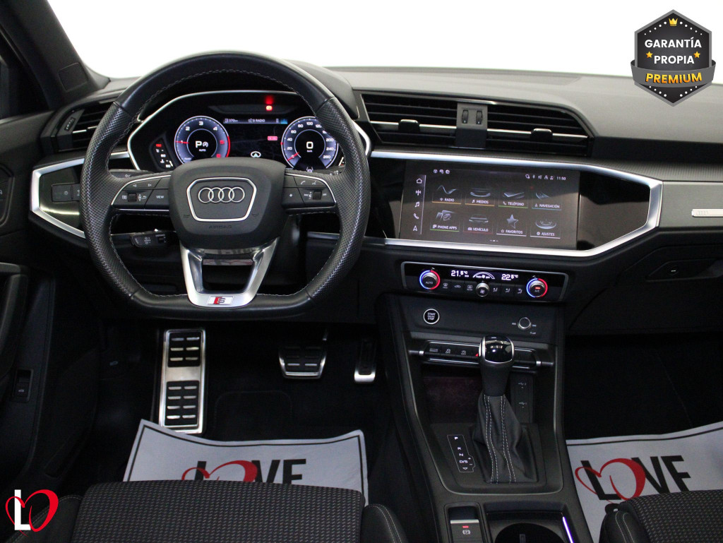 AUDI Q3 SPORTBACK 35 TDI S TRONIC BLACK LINE 150 TECHO de segunda mano