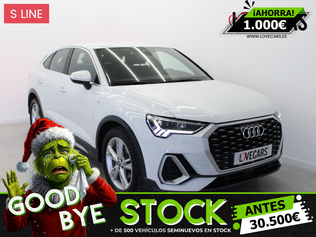 AUDI Q3 SPORTBACK 35 TDI S TRONIC S LINE 150 de segunda mano