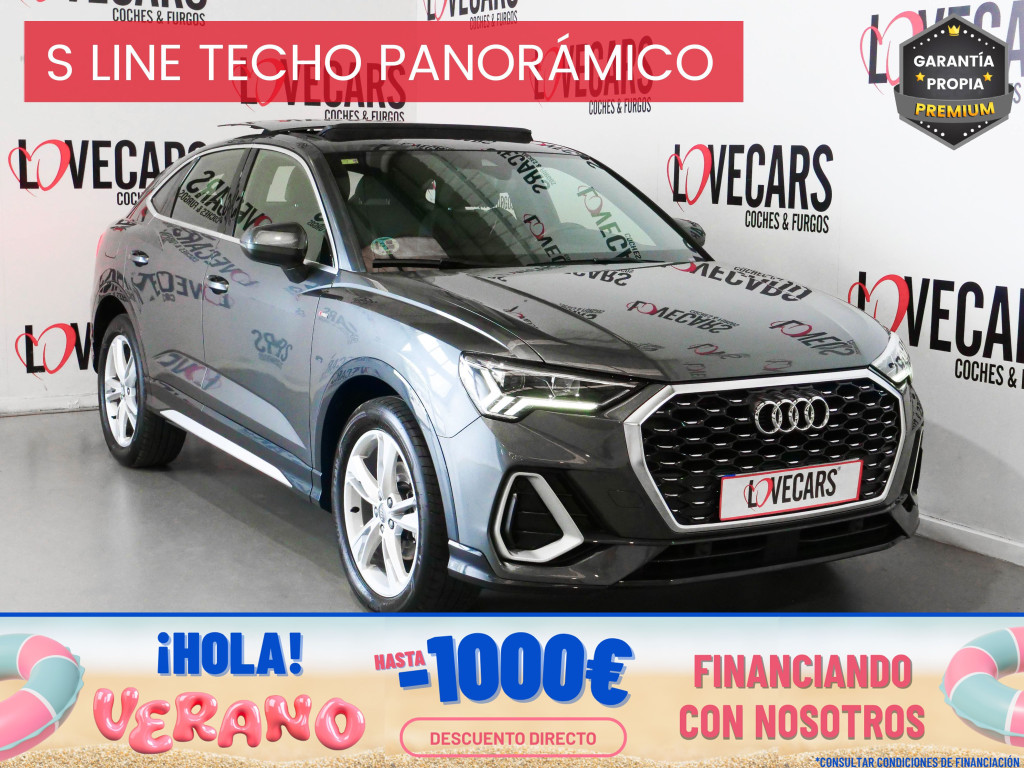 AUDI Q3 SPORTBACK 35 TDI S TRONIC S LINE TECHO 150 de segunda mano