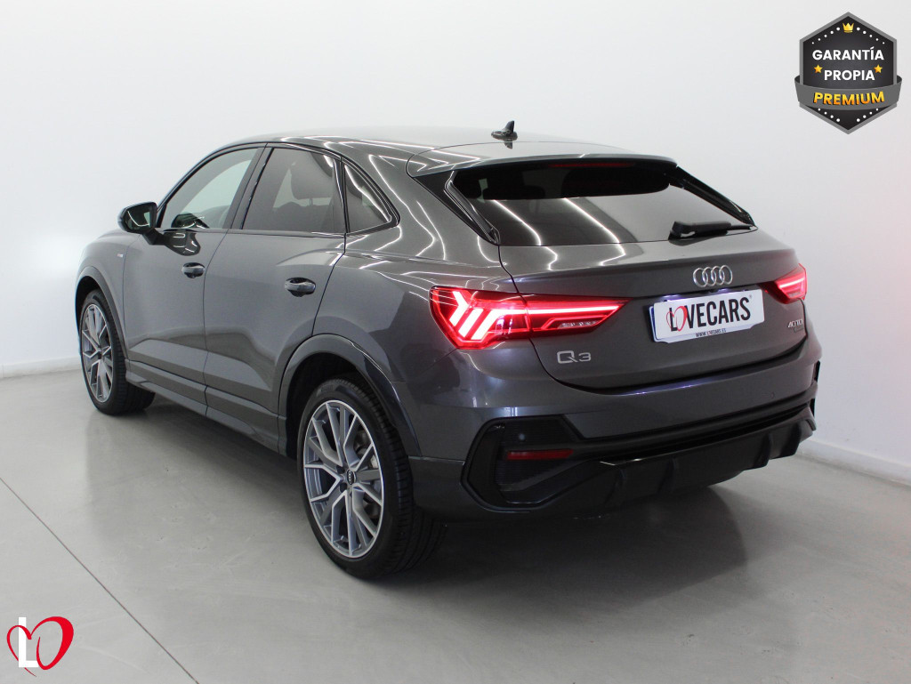 AUDI Q3 SPORTBACK 40 TDI S TRONIC BLACK LINE QUATTRO 200 de segunda mano