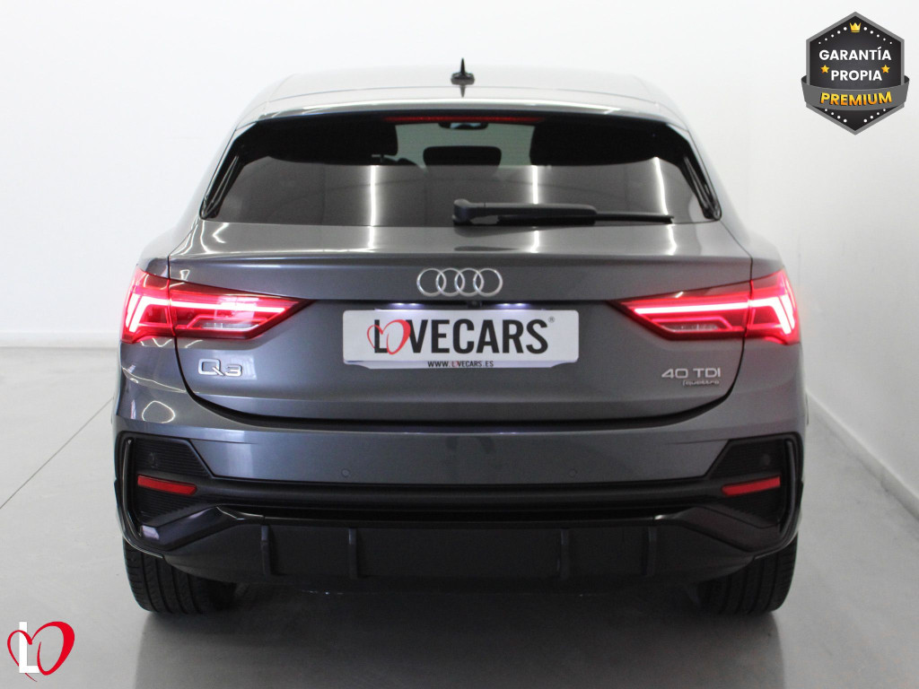 AUDI Q3 SPORTBACK 40 TDI S TRONIC BLACK LINE QUATTRO 200 de segunda mano