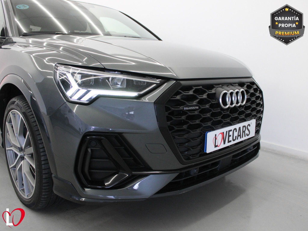 AUDI Q3 SPORTBACK 40 TDI S TRONIC BLACK LINE QUATTRO 200 de segunda mano