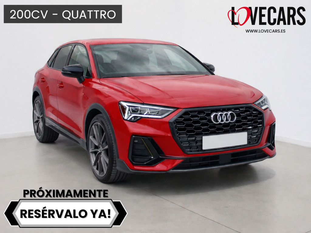 AUDI Q3 SPORTBACK 40 TDI S TRONIC BLACK LINE QUATTRO 200 de segunda mano