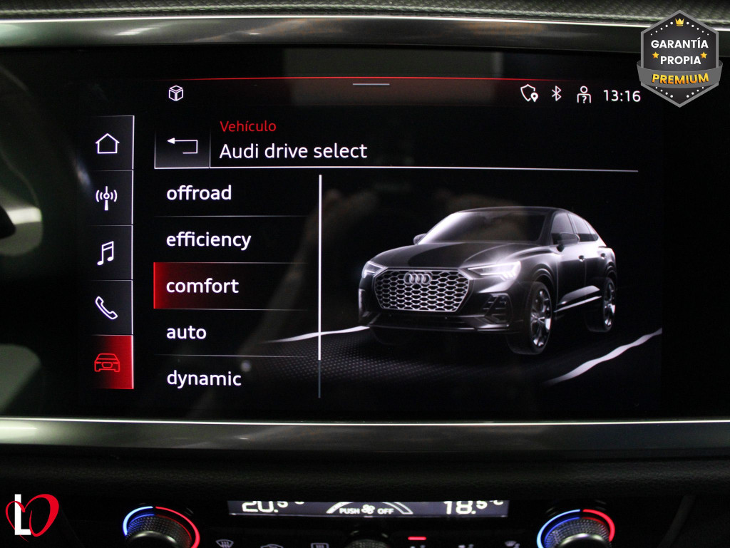 AUDI Q3 SPORTBACK 40 TDI S TRONIC BLACK LINE QUATTRO 200 de segunda mano