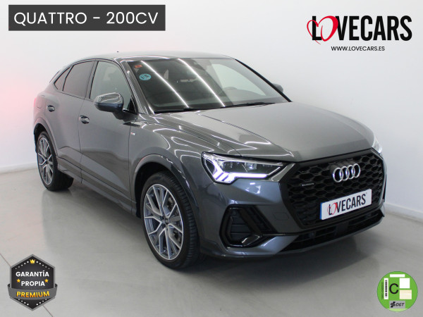 AUDI Q3 SPORTBACK 40 TDI S TRONIC BLACK LINE QUATTRO 200 de segunda mano