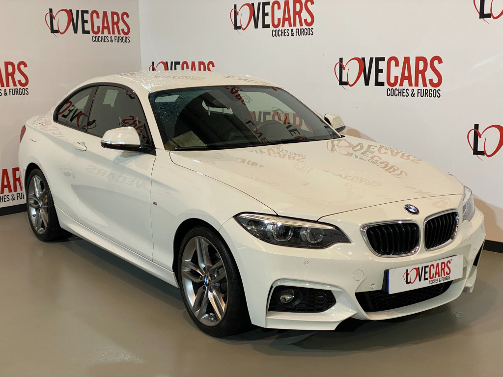 BMW SERIE 2 218D COUPE AUTOMÁTICO PACK M 150 CV de segunda mano