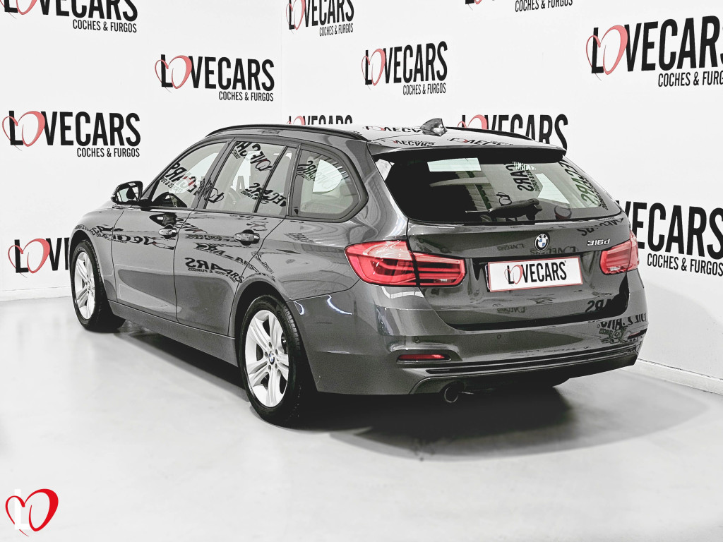 BMW SERIE 3 FAMILIAR 316D DESIGN SPORT 116 de segunda mano