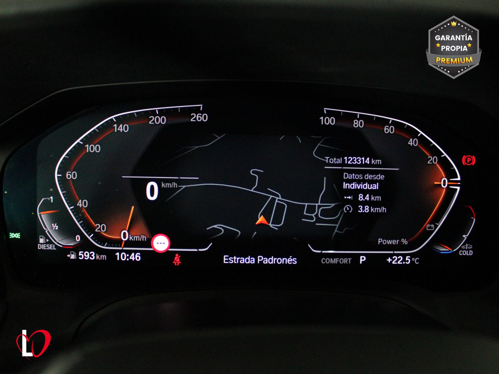BMW SERIE 3 TOURING 318 D AUTO. ADVANGARDE 150 de segunda mano