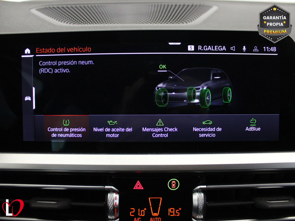 BMW SERIE 3 TOURING 320 D AUTO. PACK M 190 de segunda mano