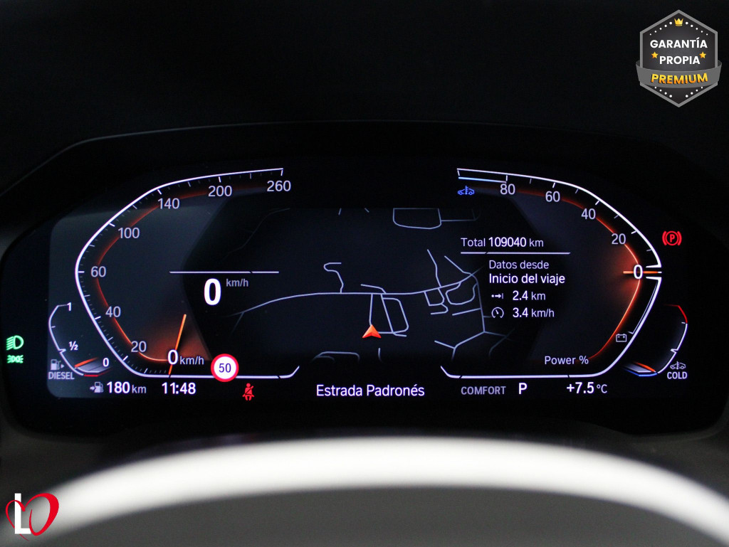 BMW SERIE 3 TOURING 320 D AUTO. PACK M 190 de segunda mano
