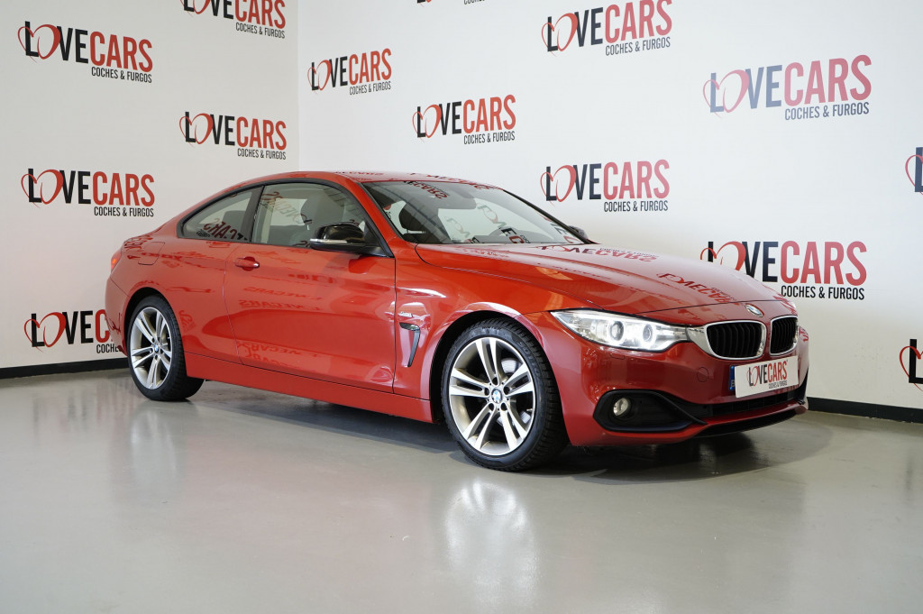 BMW SERIE 4 420 D COUPE PACK M  163 de segunda mano