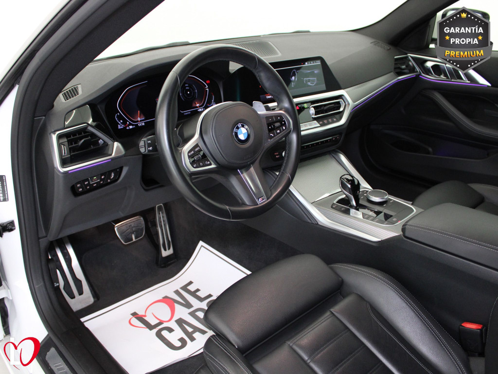 BMW SERIE 4 420 D COUPE PACK M 190 de segunda mano