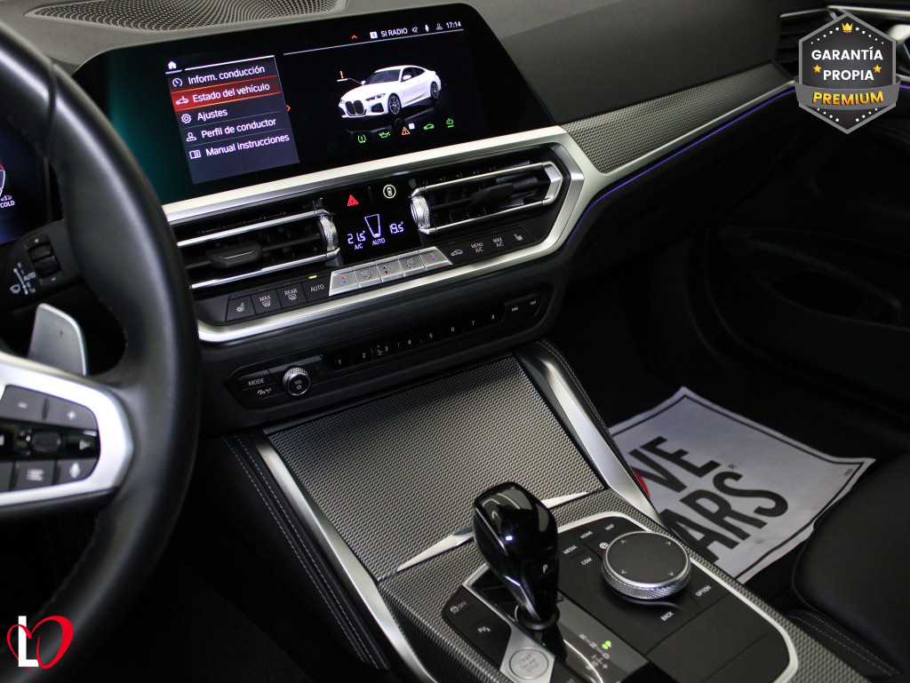 BMW SERIE 4 420 D COUPE PACK M 190 de segunda mano