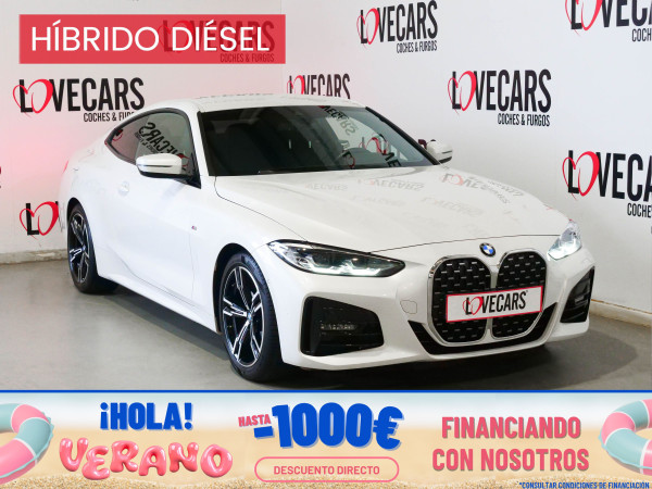 BMW SERIE 4 420 D COUPE PACK M 190 de segunda mano