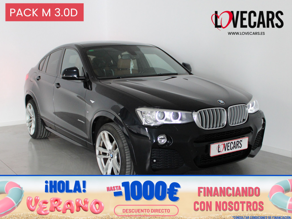 BMW X4 XDRIVE 30 D de segunda mano