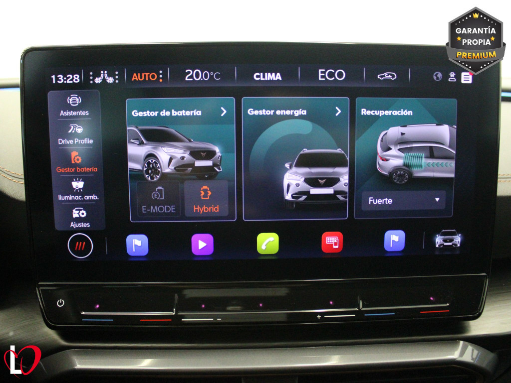 CUPRA FORMENTOR 1.4 E-HYBRID PLUG-IN 204 de segunda mano